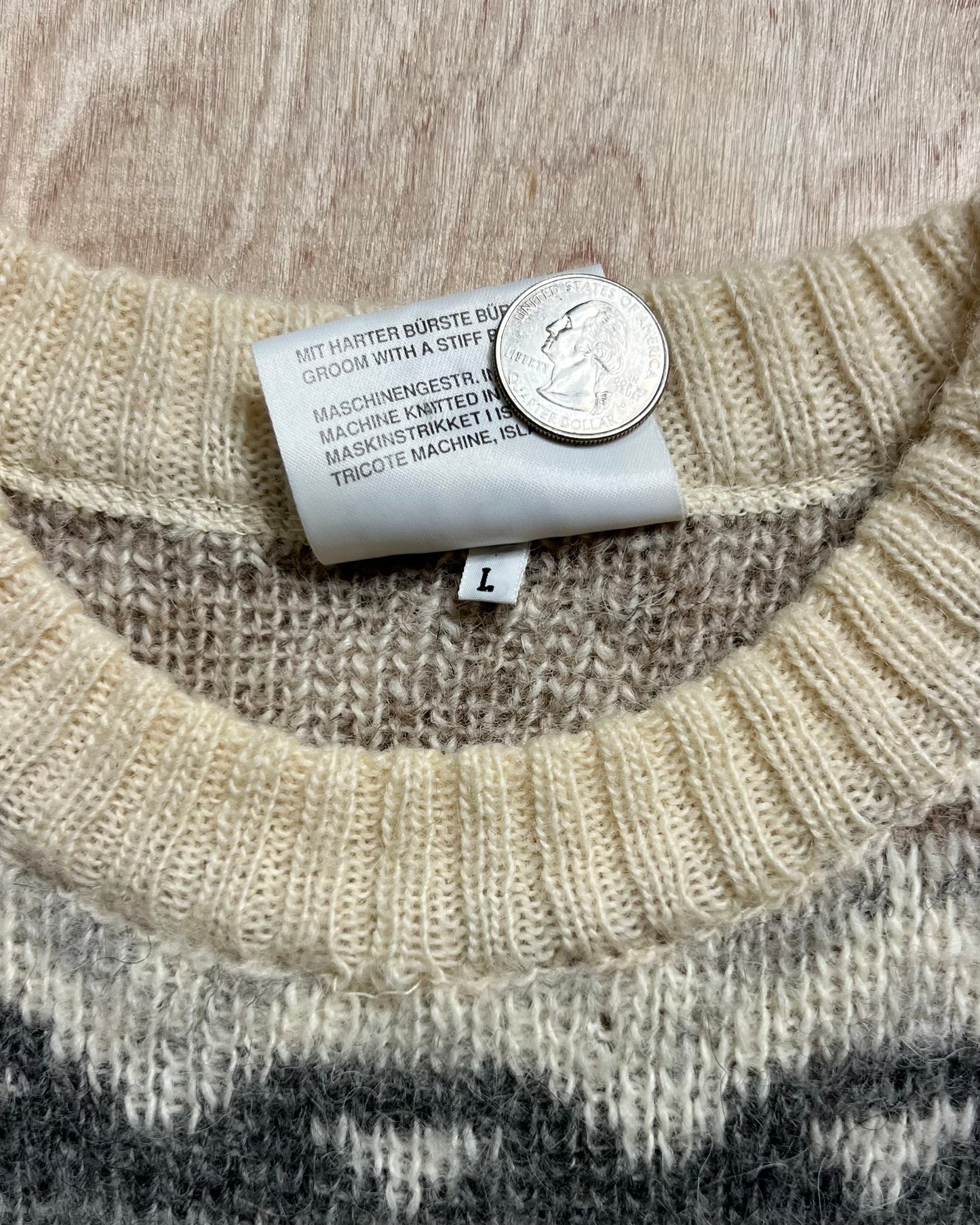 Vintage Saga Pure Wool Sweater