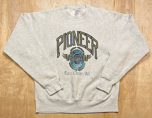 Vintage Pioneer Tavern Eau Claire, Wi Crewneck