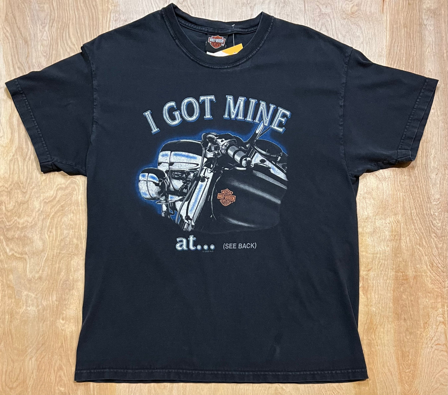 2001 Harley Davidson "I Got Mine" in Madison, Wi T-Shirt