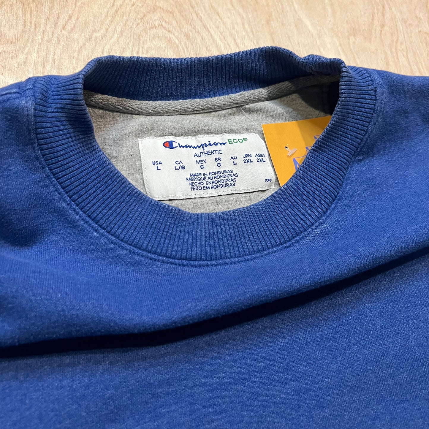 Modern Light Blue Champion Crewneck