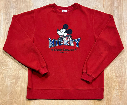 Classic Mickey Mouse Fleece Crewneck