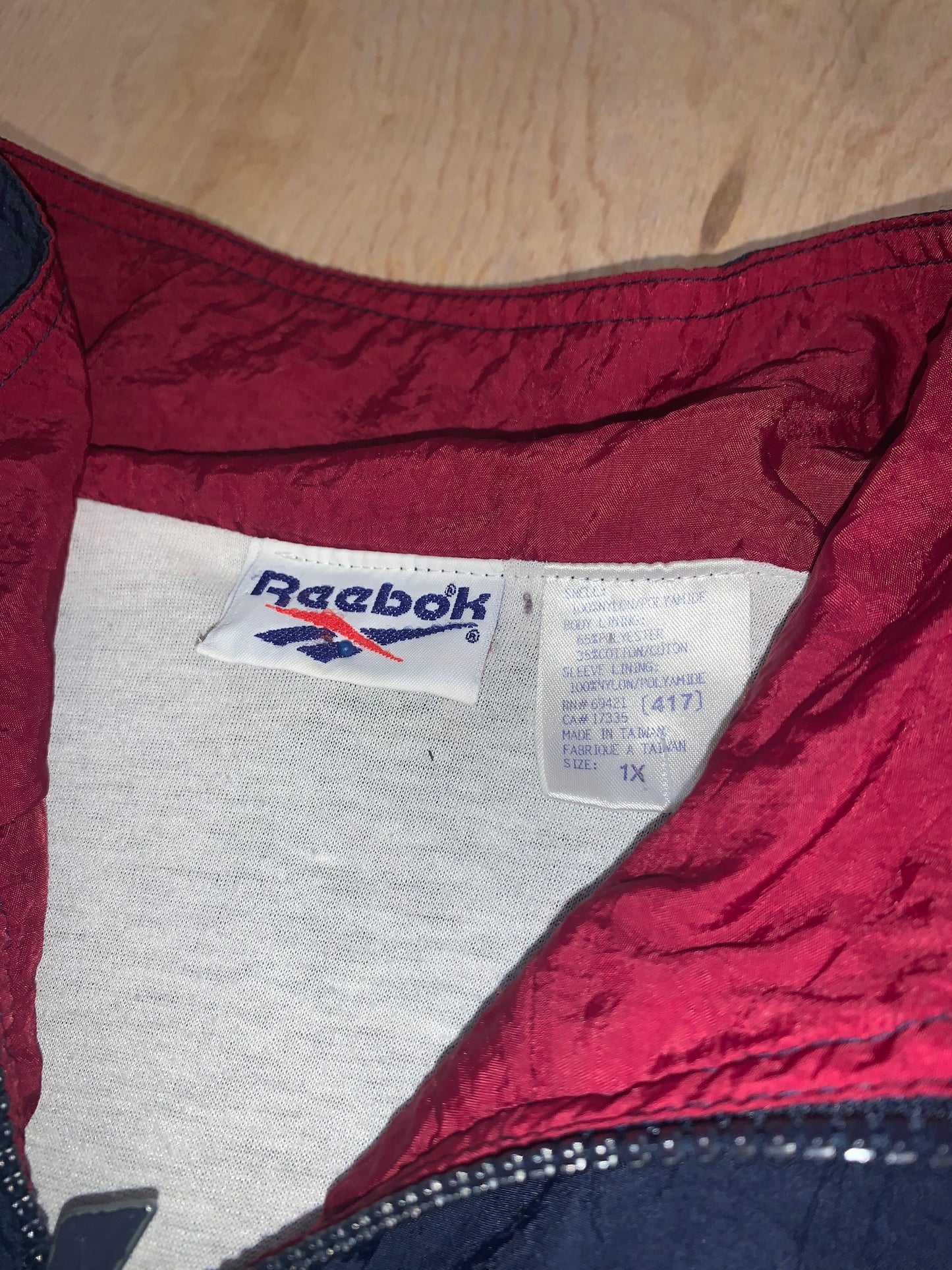 Classic Reebok Windbreaker