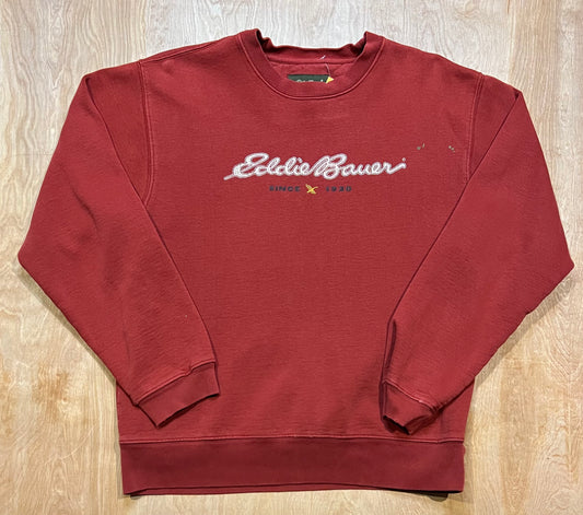 Vintage Eddie Bauer Paint Stain Crewneck