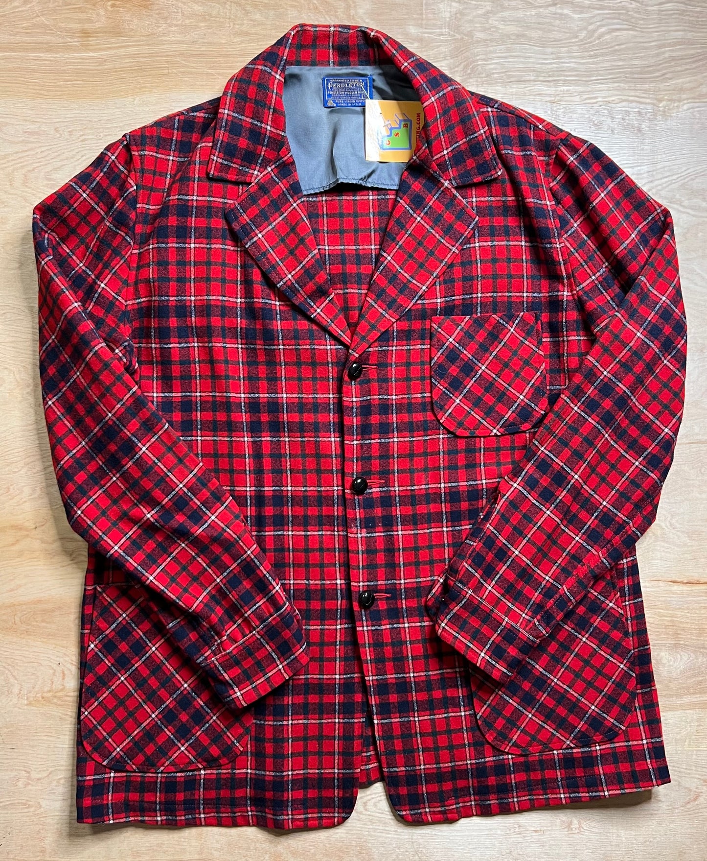 Vintage Pendleton Wool Flannel Jacket