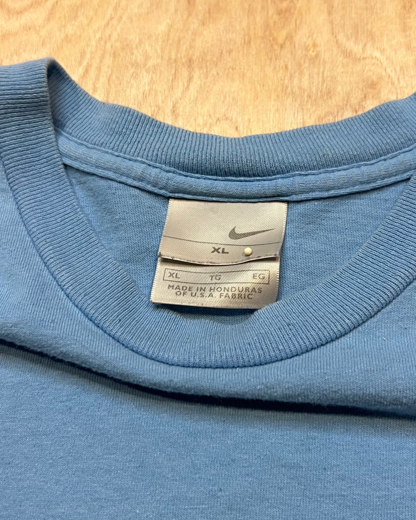 Y2K Nike Baby Blue T-Shirt