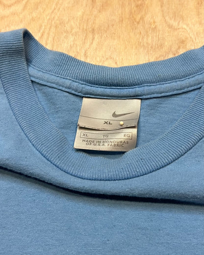 Y2K Nike Baby Blue T-Shirt