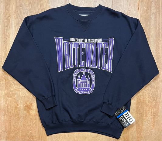 Vintage NWT University of Wisconsin Whitewater Crewneck