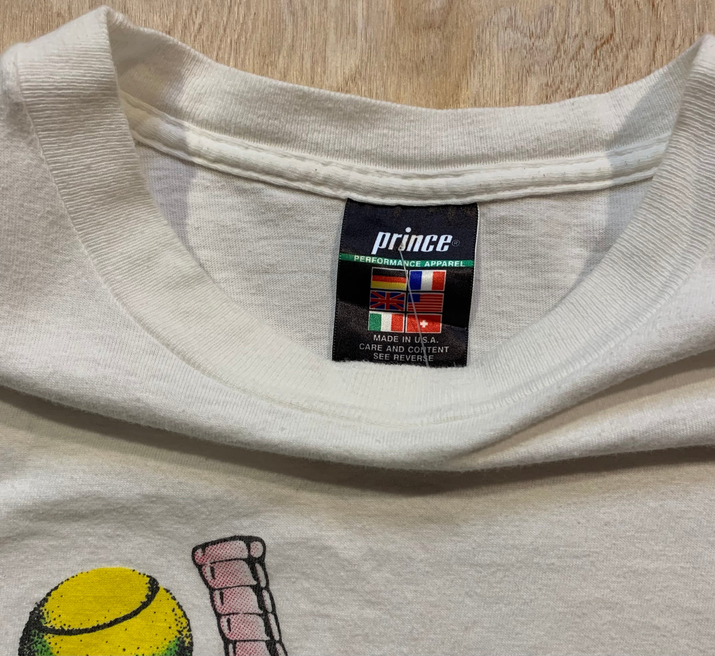 90's Prince Tennis Single Stitch T-Shirt