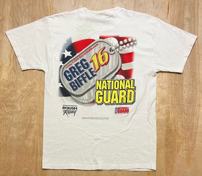 National Guard Racing Front and Back T-Shirt