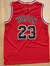 Load image into Gallery viewer, Throwback Micheal Jordan Chicago Bulls Stitched Nike Jersey
