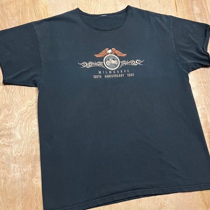 2003 Milwaukee 100th Anniversary Harley Davidson T-Shirt