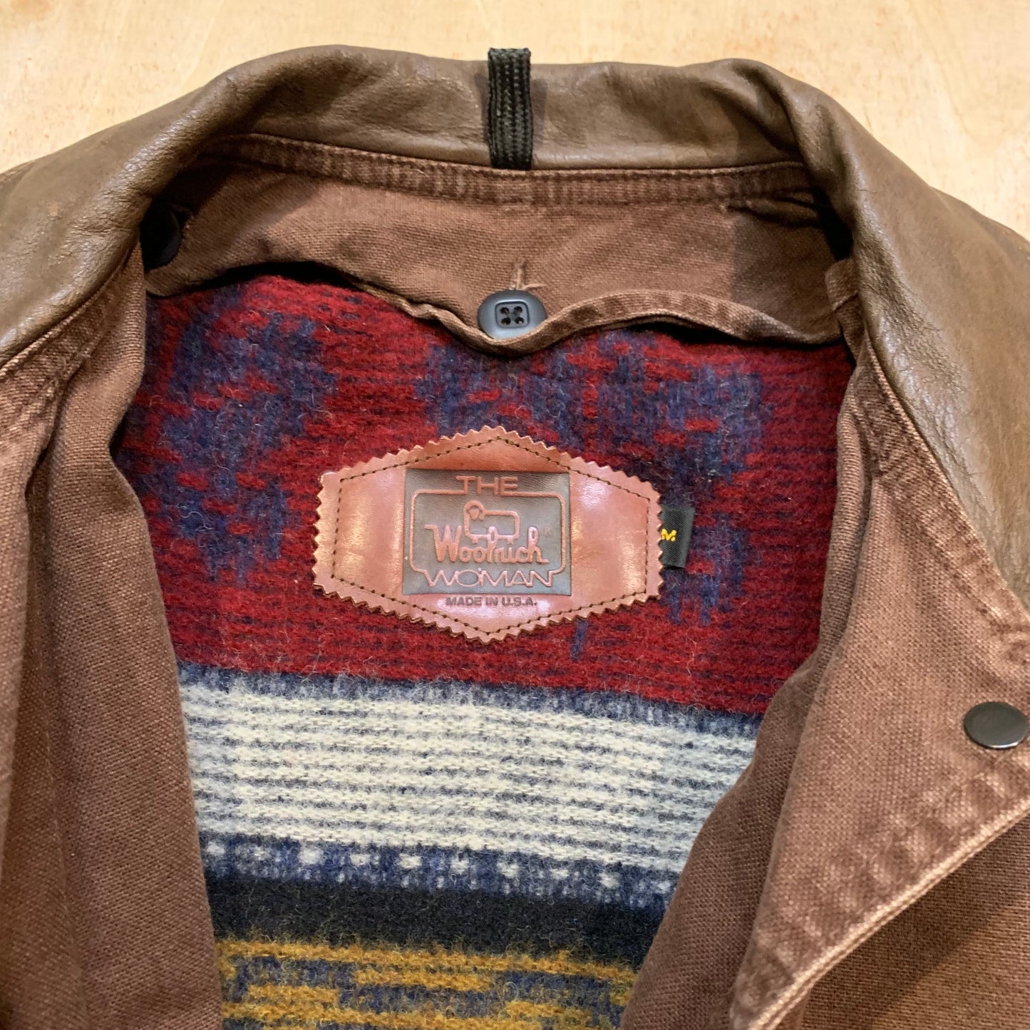 Vintage Woolrich Flannel Lined Jacket