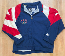 Load image into Gallery viewer, Vintage USA Olympics Starter Jacket
