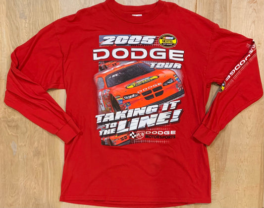 2005 Nascar "Taking it to the Line" Long Sleeve Shirt