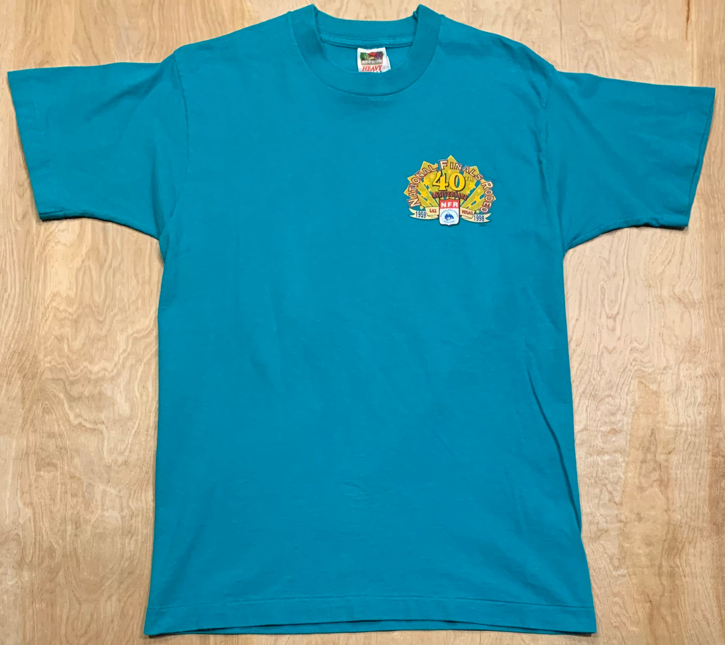 1998 National Finals Rodeo 40th Anniversary Single Stitch T-Shirt