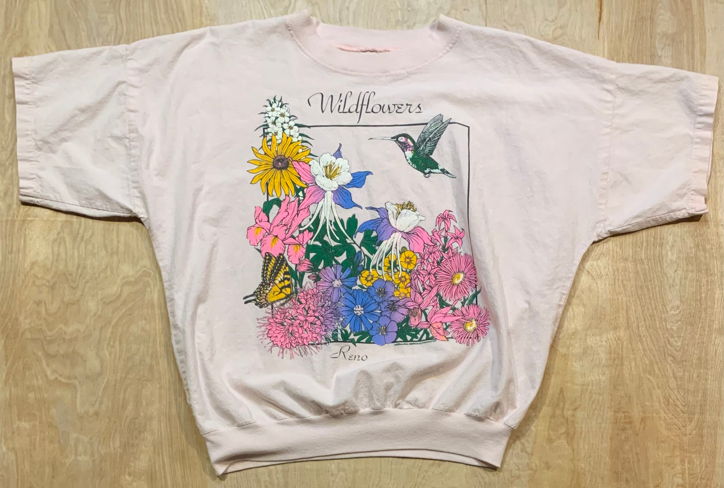 1987 Reno Wild Flowers Single Stitch T-Shirt