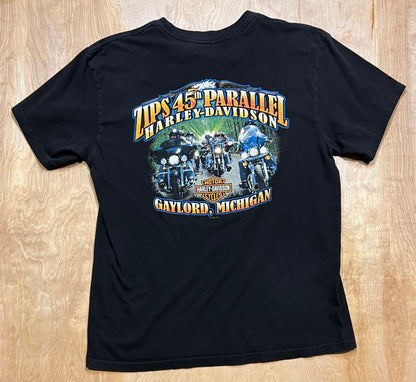 Harley Davidson "Hit the Road…" Gaylord, Michigan T-Shirt