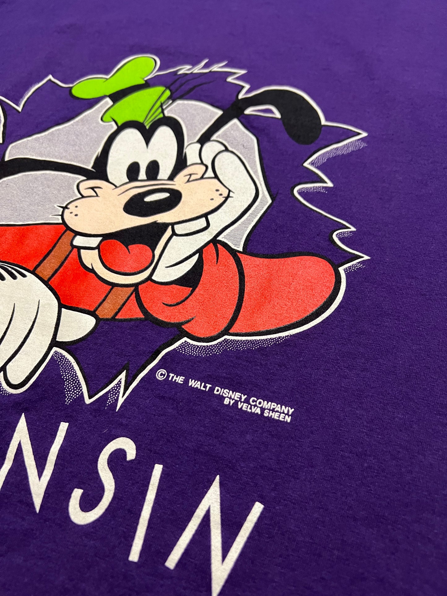 Vintage Goofy Wisconsin Disney T-Shirt