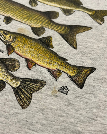 1994 Fresh Water Fish Species Single Stitch T-Shirt