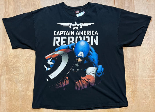 Vintage Captain America: Reborn Mad Engine Marvel T-Shirt