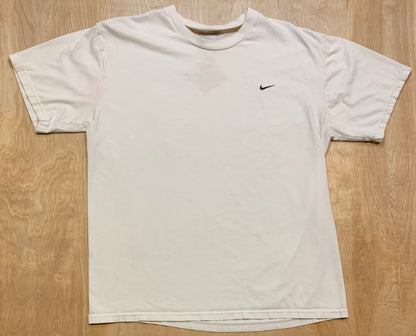 Vintage Nike Silver Tag White T-Shirt