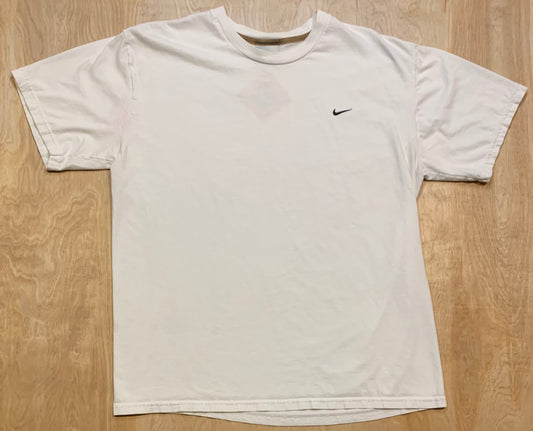 Vintage Nike Silver Tag White T-Shirt