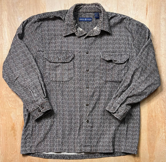 Vintage World Island Corduroy Flannel