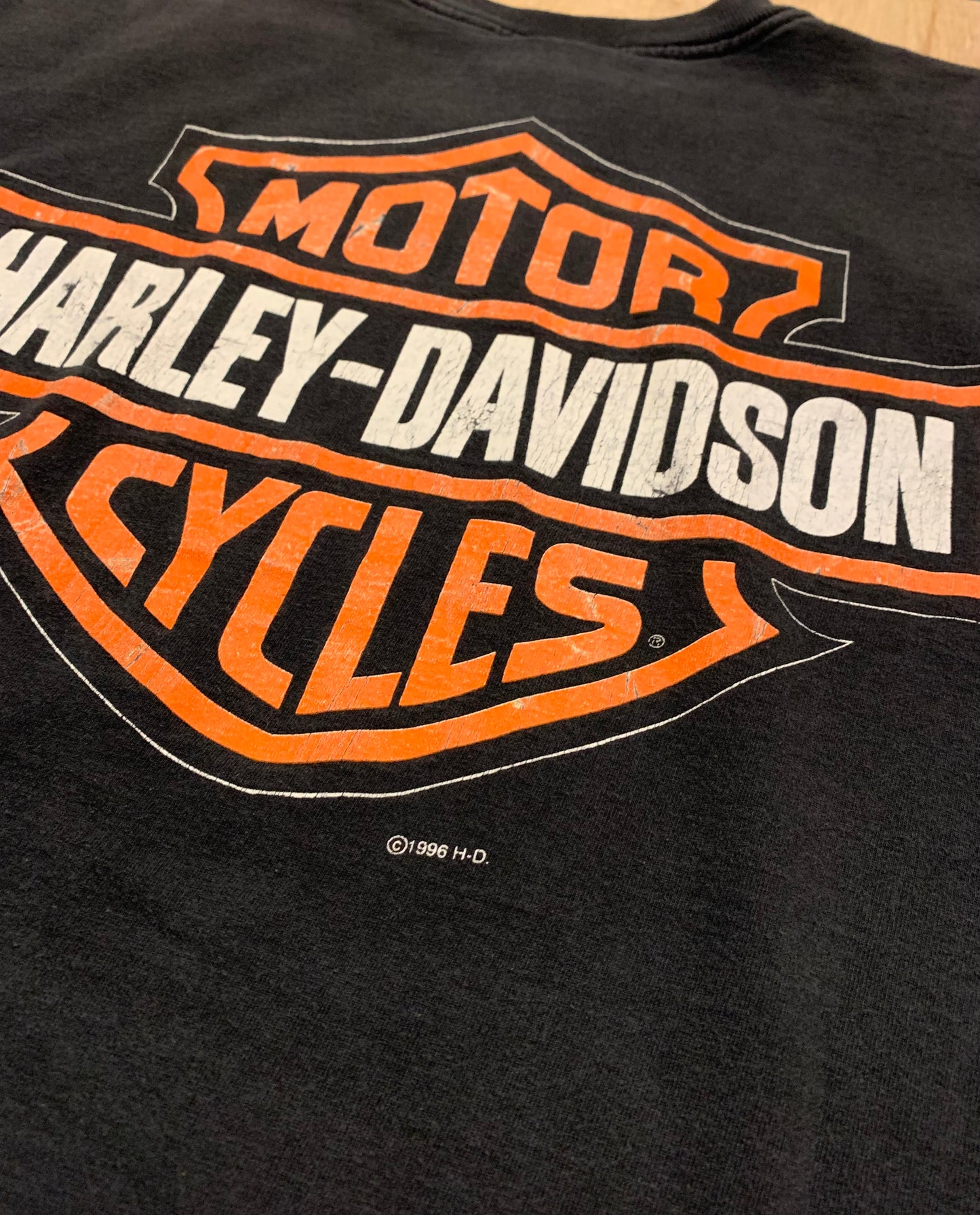 1996 Harley Davidson "Harley Country" Single Stitch T-Shirt