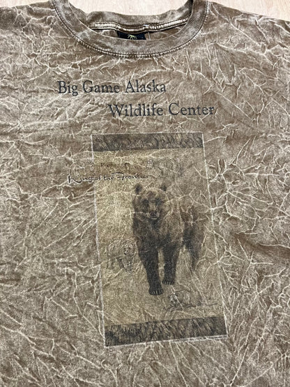 Vintage Big Game Alaska Wild Life Center T-Shirt