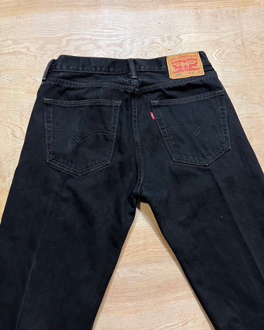 Levi's - 505 Black Jeans
