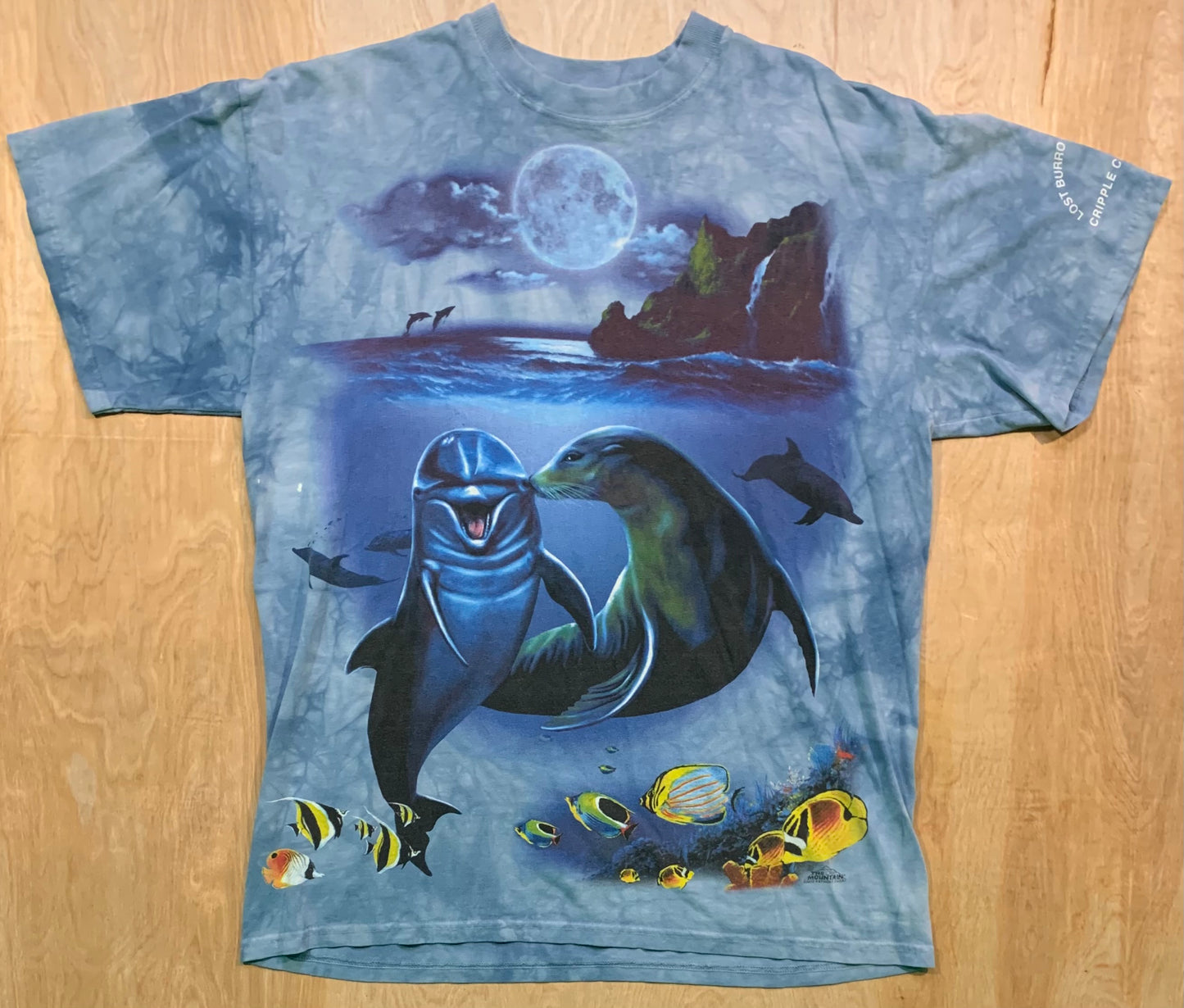 2002 "The Mountains" Ocean Single Stitch T-shirt