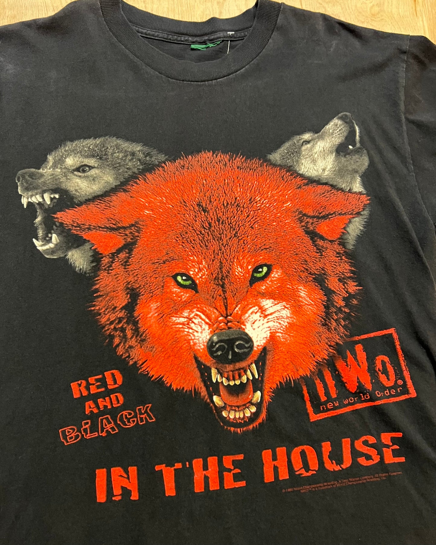 1998 New World Order "In the House" Wresting T-Shirt