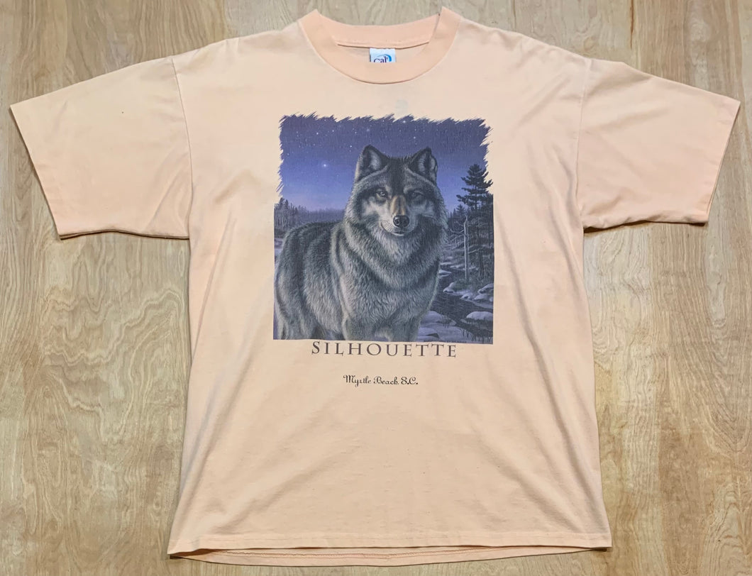 1993 Single Stitch Myrtle Beach Wolf T-Shirt
