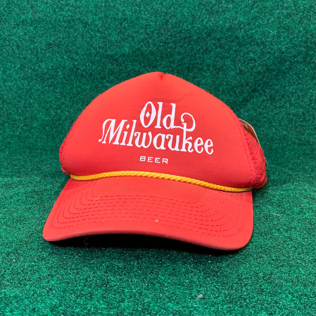 Vintage Old Milwaukee Trucker Hat