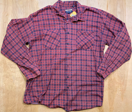 Vintage SWM Casuals Lightweight Flannel