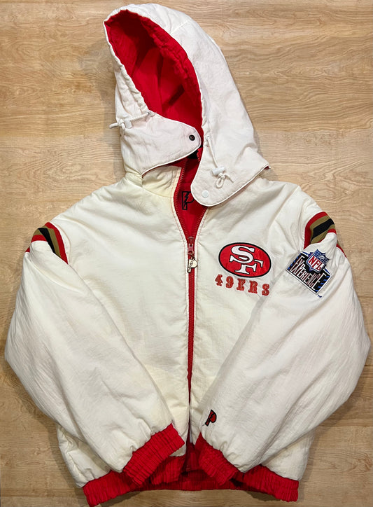 Vintage San Fransisco 49ers NFL Experience Reversible Pro Line Jacket