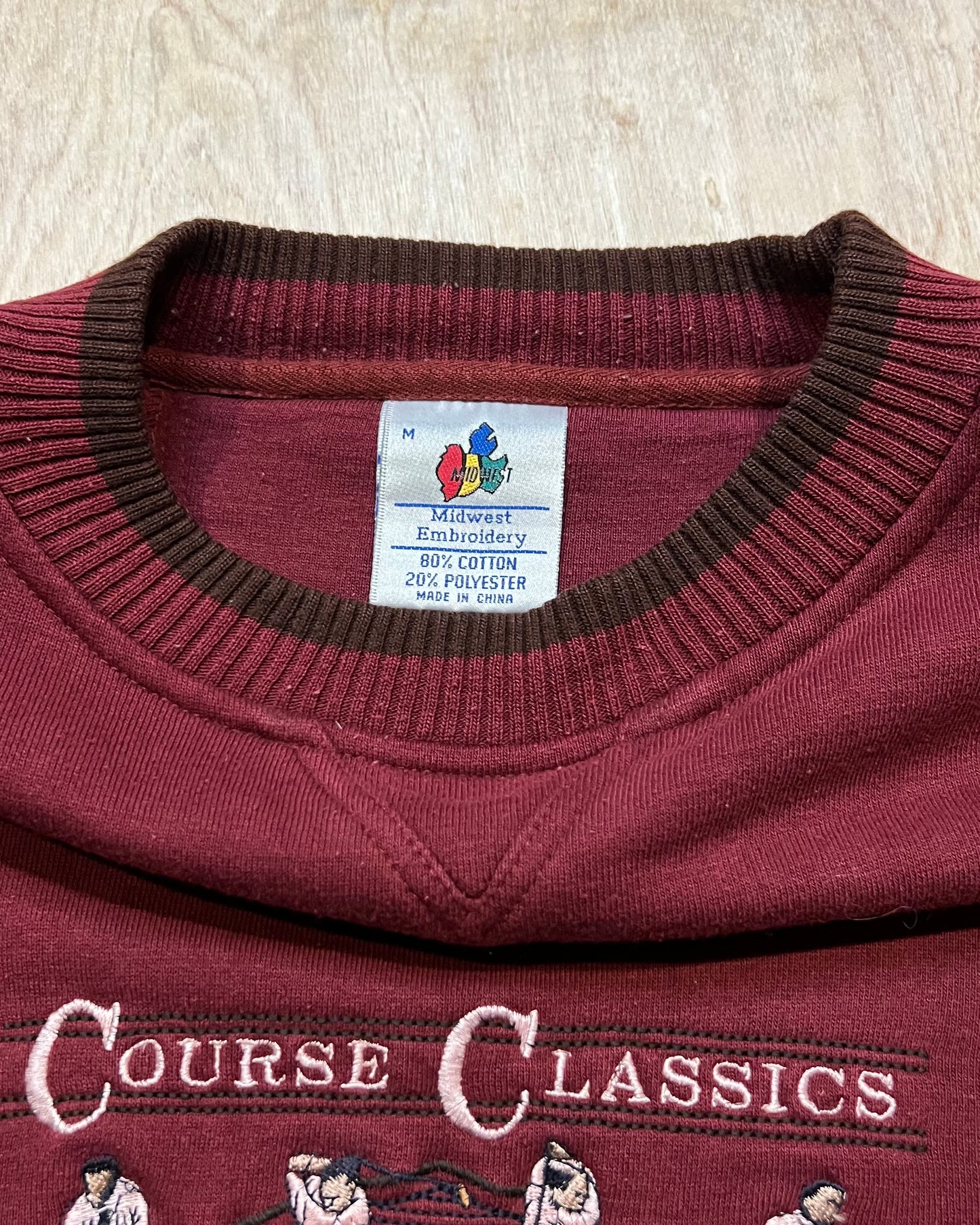 Vintage Course Classics Golf Crewneck