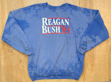 Load image into Gallery viewer, Reagan and Bush 1984 Custom Bleached Crewneck
