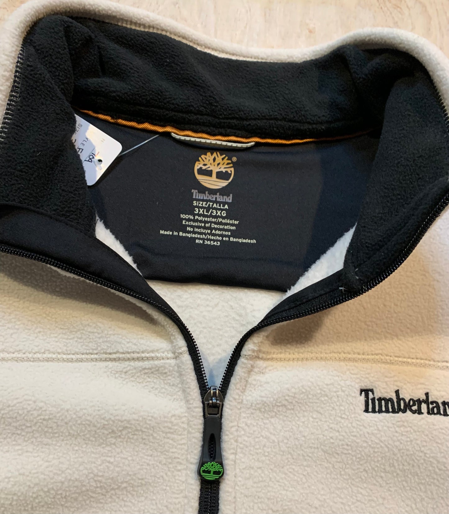 Timberland Heavy 3 Quarter Zip Fleece