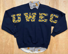 Load image into Gallery viewer, 1980&#39;s UWEC Floral Flannel and Crewneck Combo
