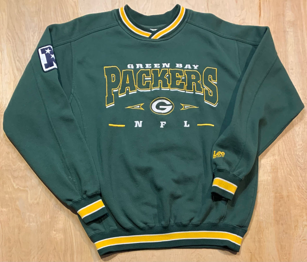 90's Lee Sport Green Bay Packers Heavy Crewneck
