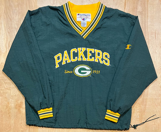 Vintage Green Bay Packers Champion Windbreaker