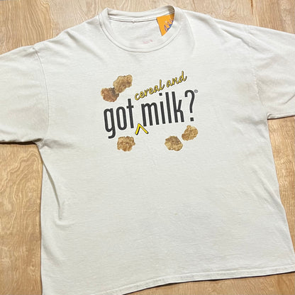 Vintage Got Milk + Cereal Kelloggs T-Shirt