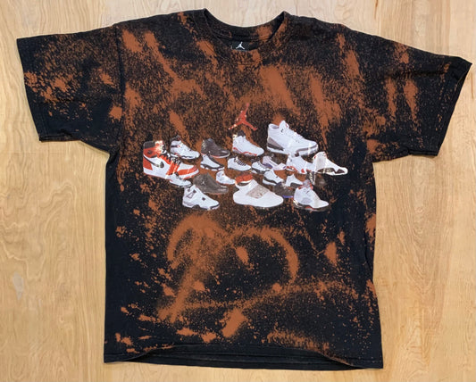 History of Air Jordans Custom t-shirt