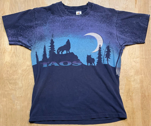 90's TAOS Nighttime Skyline Single Stitch T-Shirt