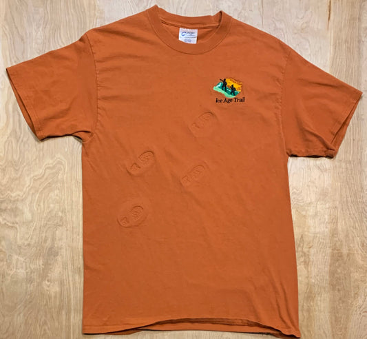 Ice Age Trail Footprints T-Shirt