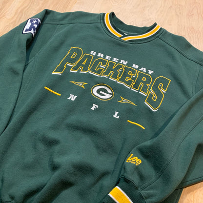 90's Lee Sport Green Bay Packers Heavy Crewneck