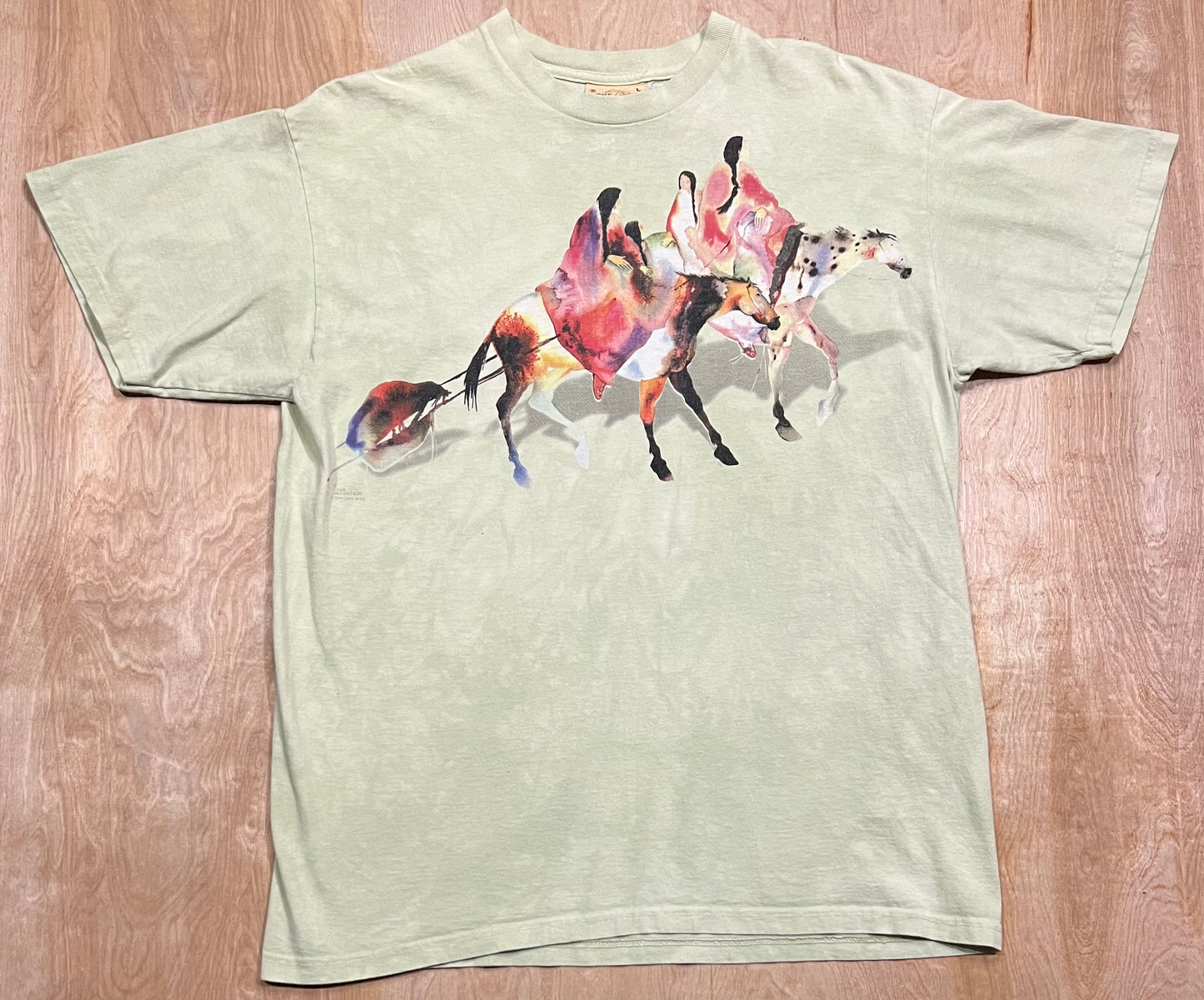 2000 Carol Grigg's "Lost Tribes II" The Mountain T-Shirt