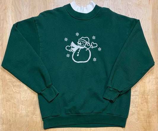 Vintage Snowman Grandma Style Crewneck