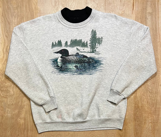 Vintage Loon & Babies Crewneck